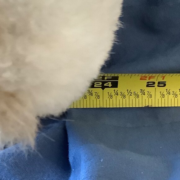 Vtg Cuddle Wit Beige Plush Easter Bunny Rabbit Stuffed Animal Toy 25" Tall - Picture 6 of 7